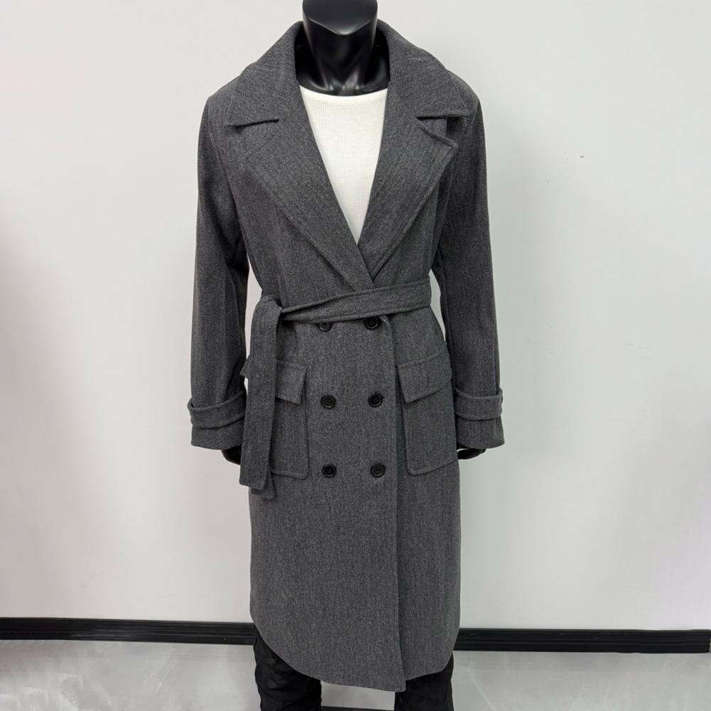 Damen-Mantel mit Langen Ärmeln – Wool Coat Peacoat Bewertung und Preis