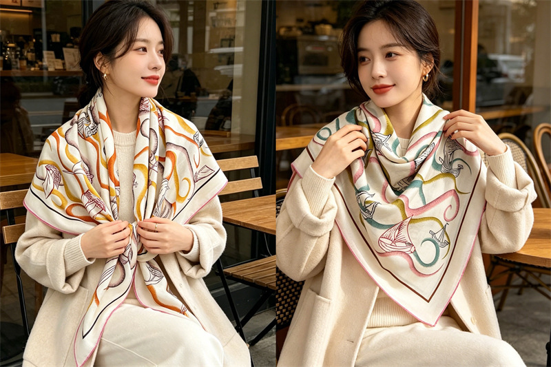 Doppelseitiger 135CM Schal Lux – Cashmere Pashmina Wrap Bewertung und Preis