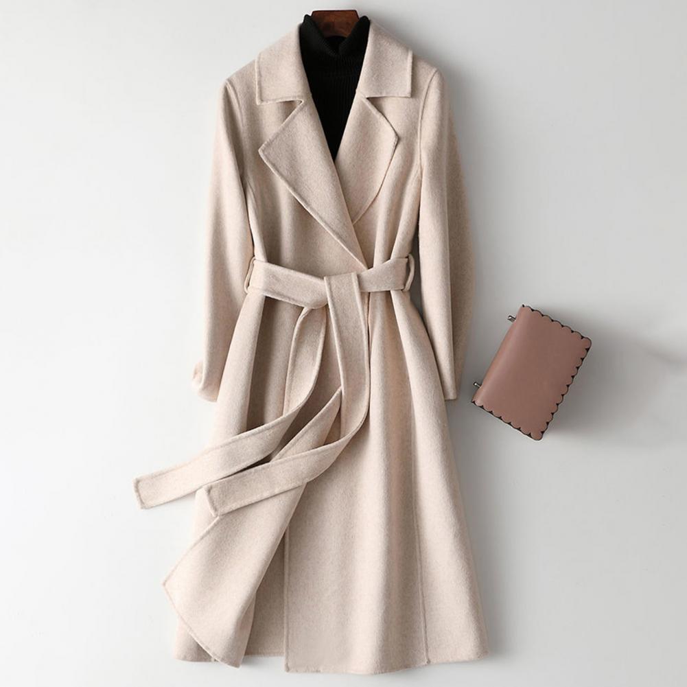 Damen Wollmantel Langer Woll-P – Wool Coat Peacoat Bewertung und Preis