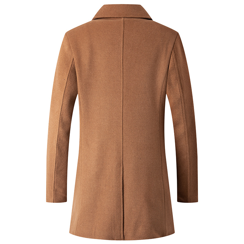 Zweireiher Mantel Männer Peaco – Wool Coat Peacoat Bewertung und Preis